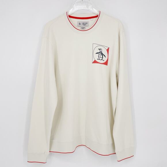 Original Penguin By Munsingwear Organic Cotton Sweatshirt XL New Golf Pickleball - Picture 1 of 9